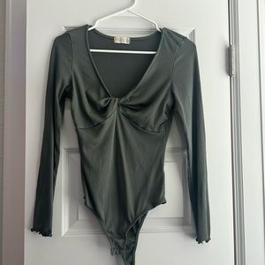 Altar’d State Women’s Ribbed Bodysuit